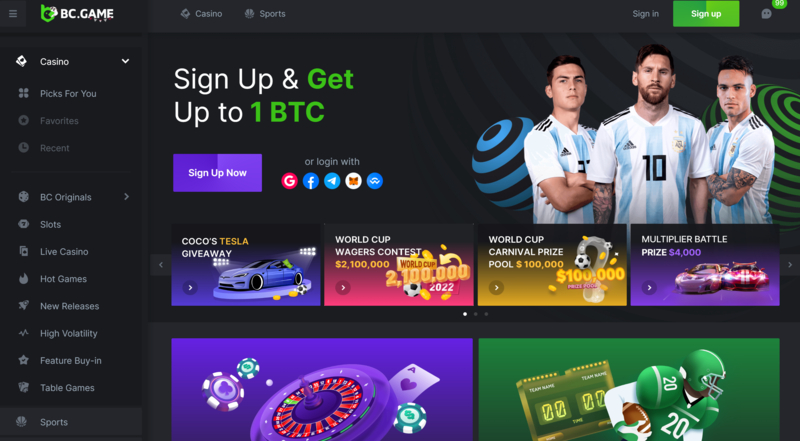 Best Casino Games on Betco